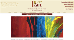 Desktop Screenshot of betzgallery.com